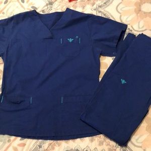 Med couture scrub set